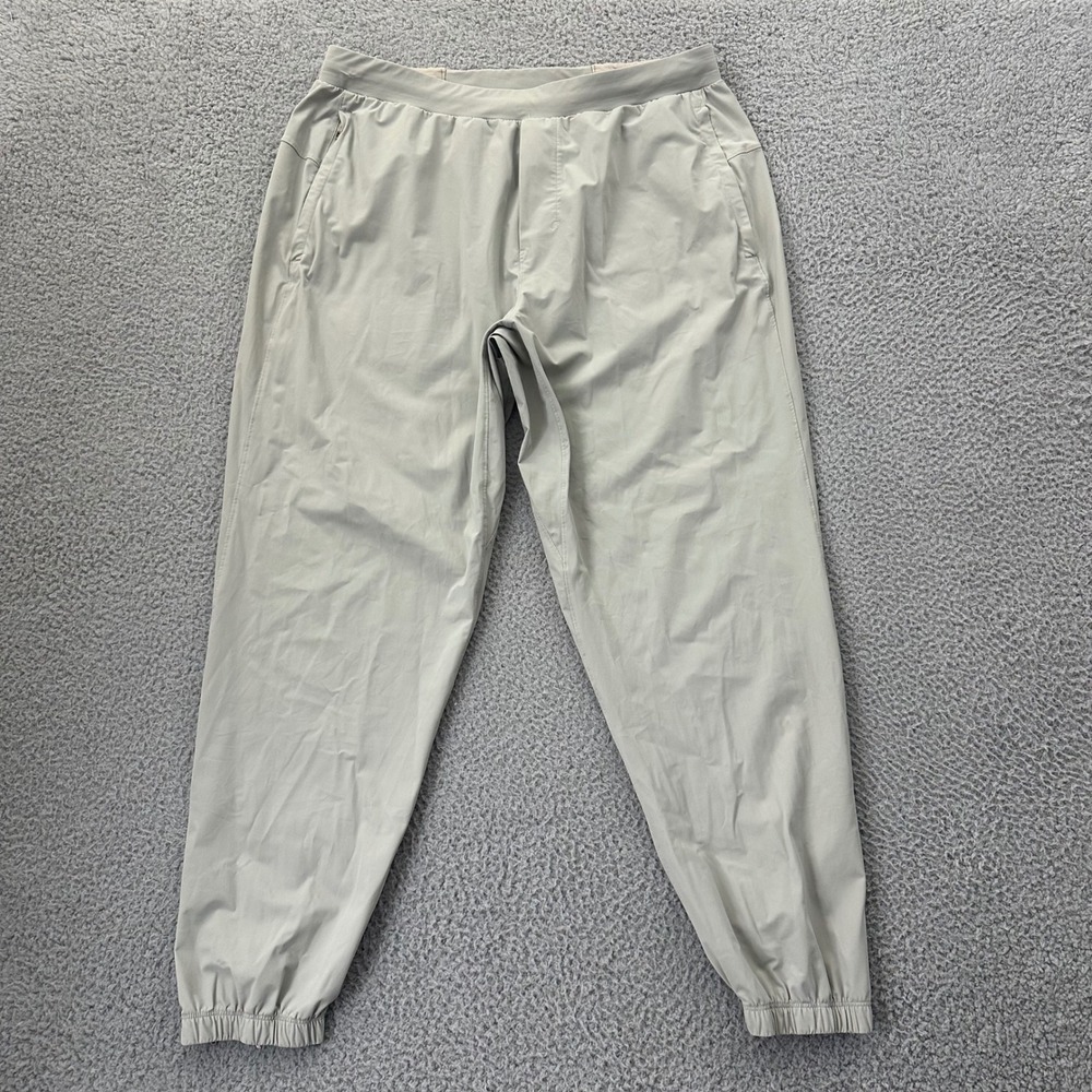 Lululemon Surge Jogger Pants Silver Drop Athletic Athleisure Mens XL x 27
